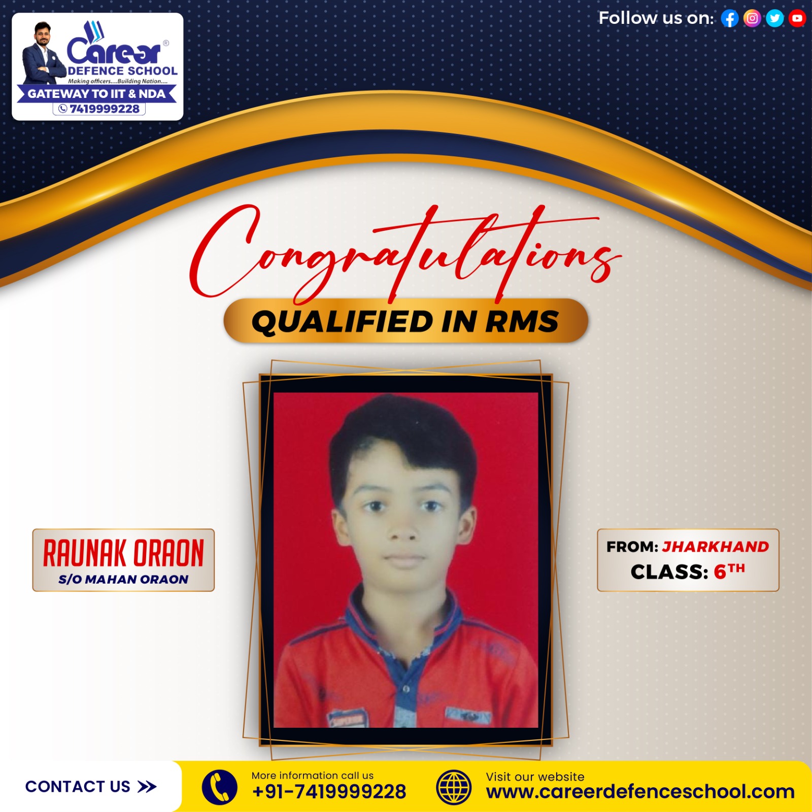 RMS Selected Student