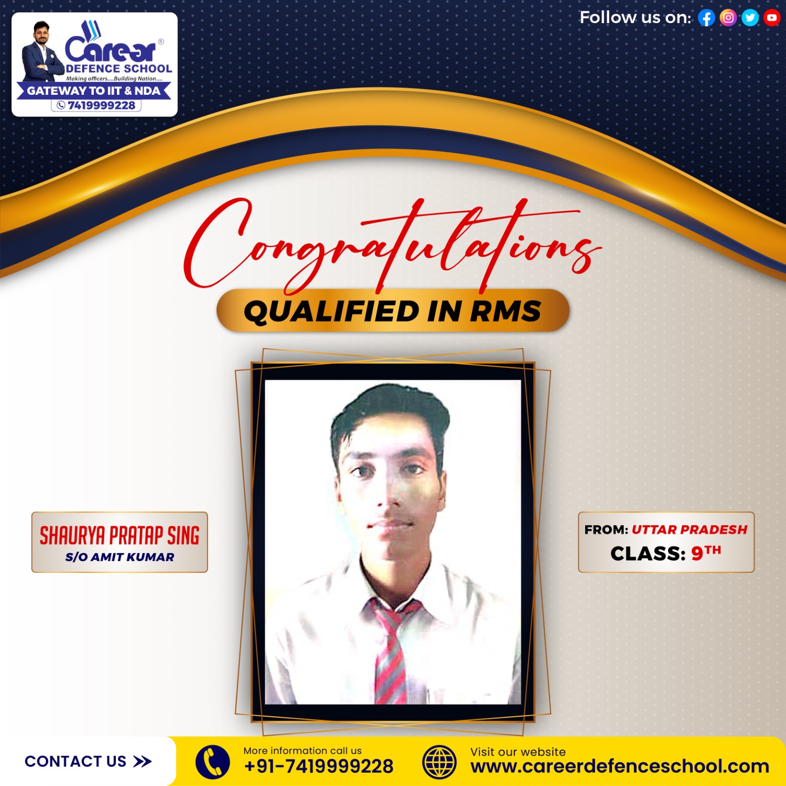 RMS Selected Student