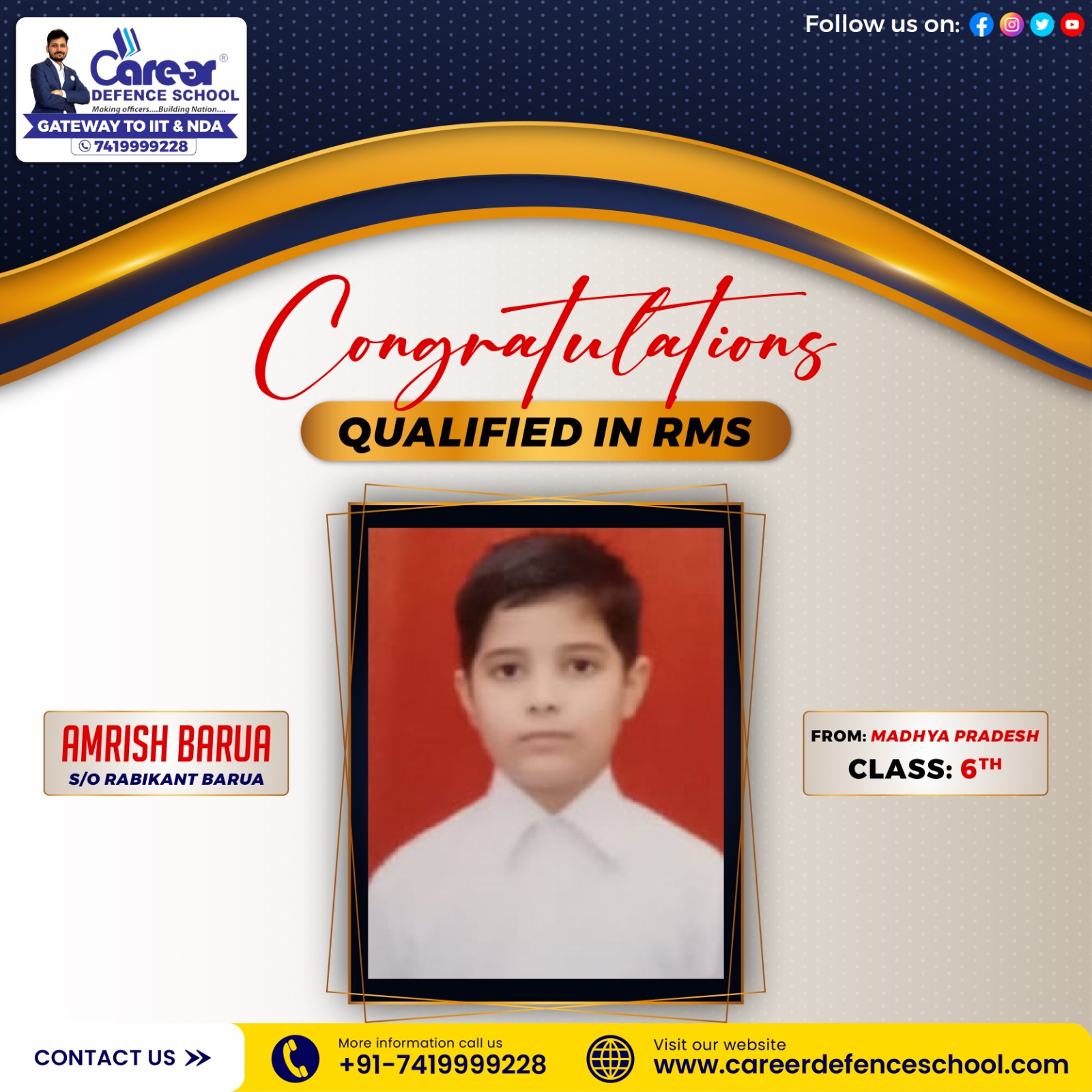 RMS Selected Student