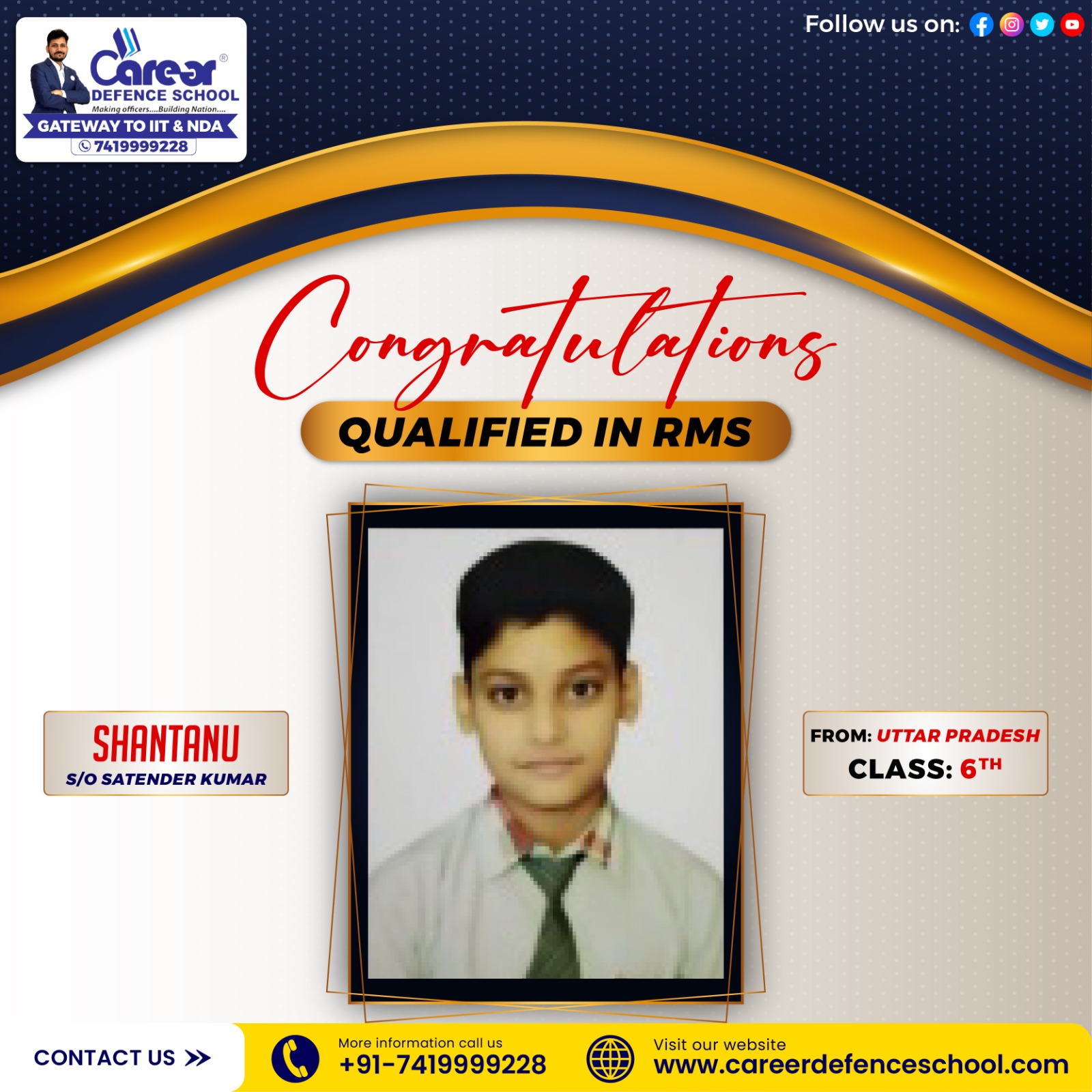 RMS Selected Student