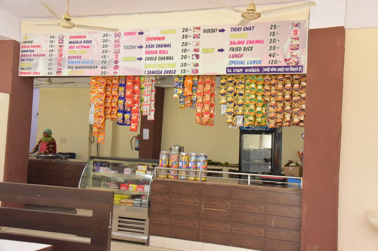 Students in Cafeteria