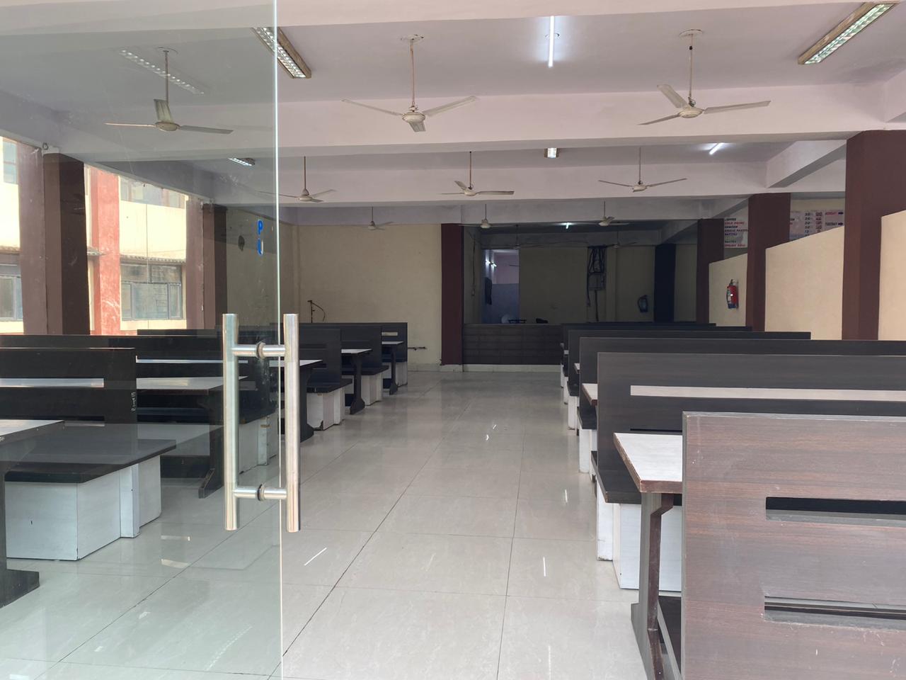 Modern Cafeteria Interior